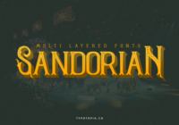 Sandorian Font - Featured Image