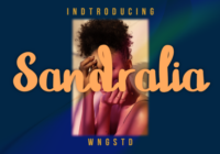 Sandralia Font - Featured Image