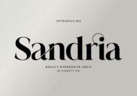 Sandria Font - Featured Image