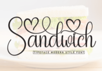 Sandwich Font - Featured Image