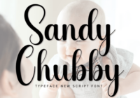Sandy Chubby Font - Featured Image