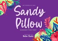 Sandy Pillow Font - Featured Image