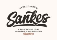 Sankes Font - Featured Image