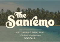 Sanremo Font - Featured Image