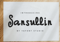 Sansullin Font - Featured Image