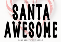 Santa Awesome Font - Featured Image
