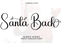 Santa Back Font - Featured Image