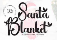 Santa Blacket Font - Featured Image