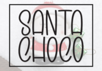 Santa Choco Font - Featured Image