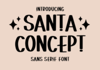 Santa Concept Font - Featured Image