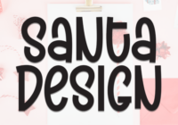 Santa Design Font - Featured Image