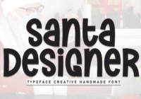 Santa Designer Font - Featured Image