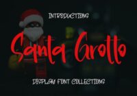 Santa Grotto Font - Featured Image