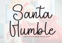 Santa Humble Font - Featured Image