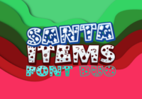 Santa Items Font - Featured Image