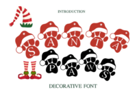 Santa Paws Font - Featured Image