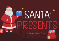 Santa Presents Font - Featured Image