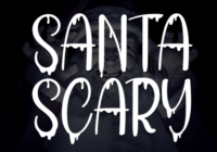 Santa Scary Font - Featured Image