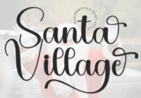 Santa Village Font - Featured Image