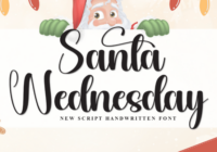 Santa Wednesday Font - Featured Image