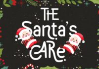 Santa's Care Font - Featured Image