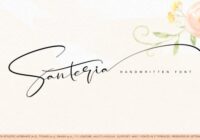 Santeria Font - Featured Image