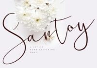 Santoy Font - Featured Image