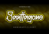 Santtagone Font - Featured Image