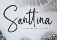 Santtina Font - Featured Image