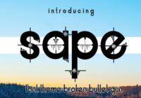 Sape Font - Featured Image