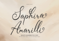 Saphira Amarilli Font - Featured Image
