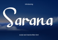 Sarana Font - Featured Image