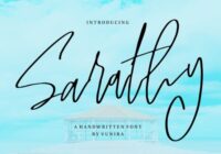 Sarathy Font - Featured Image