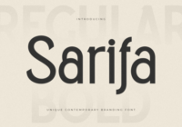 Sarifa Font - Featured Image