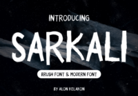Sarkali Font - Featured Image