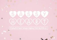 Sassy Heart Font - Featured Image