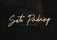 Sate Padang Font - Featured Image