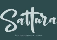 Sattura Font - Featured Image