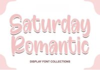 Saturday Romantic Font - Featured Image