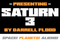 Saturn 3 Font - Featured Image