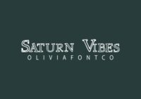 Saturn Vibes Font - Featured Image