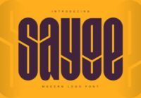 Sayge Font - Featured Image