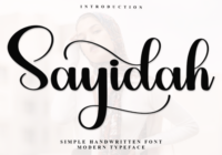 Sayidah Font - Featured Image