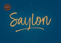 Saylon Font - Featured Image