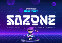 Sazone Font - Featured Image