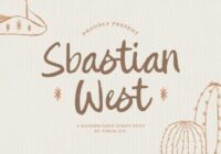 Sbastian West Font - Featured Image