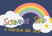 Scamper Slab Font - Featured Image