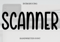 Scanner Font - Featured Image