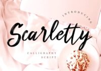 Scarletty Font - Featured Image