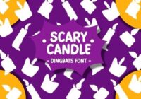 Scary Candle Font - Featured Image